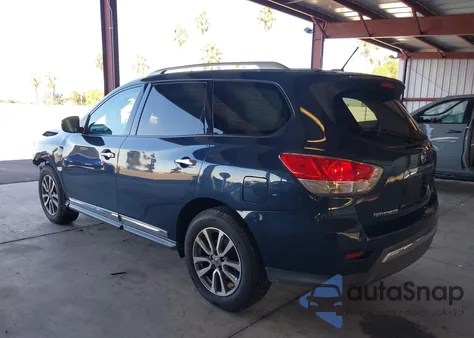 2015 Nissan Pathfinder Sl z USA, uszkodzony, nr VIN 5N1AR2MN5FC710624
